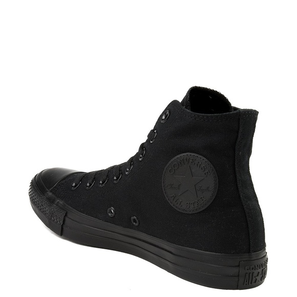 chuck taylor all star black high top converse - Picture 2 of 3